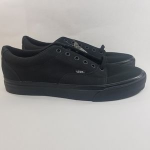 Van's Black Canvas Sneakers NWT